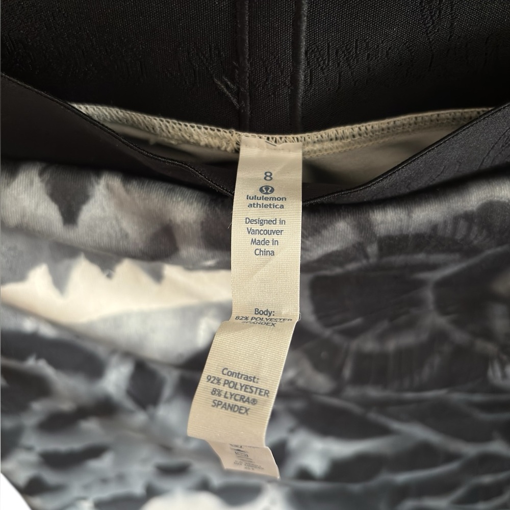 Lululemon Wunder Under Pant SE Dance 8 Skirt Leggings Pretty Plume Angel Wing - Picture 8 of 8